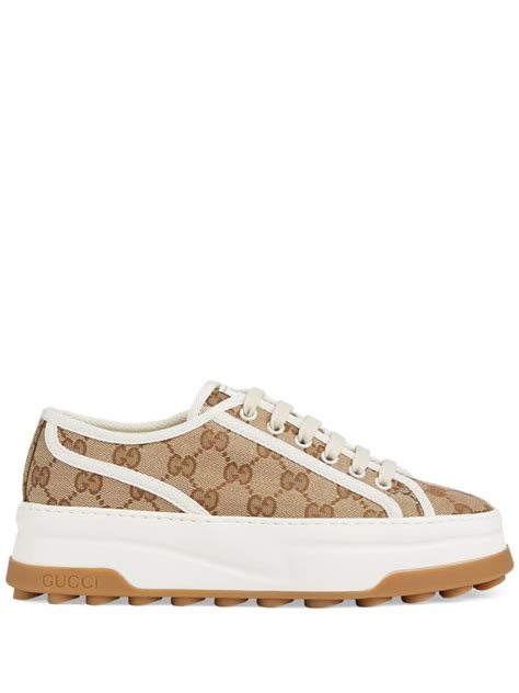 gucci distressed sneakers pink|gucci gg canvas sneakers.